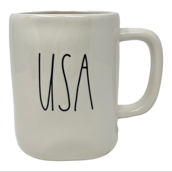 Rae Dunn "U S A" by Magenta Mug Cup New - Picture 1 of 3